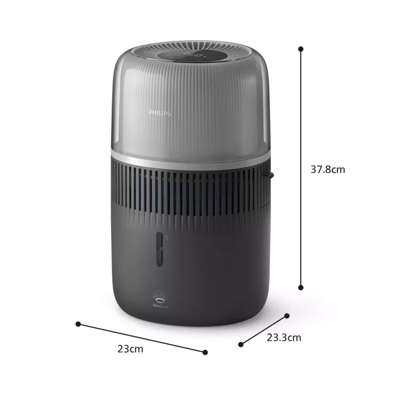 Υγραντήρας Philips 5000 series HU5710/03 – υγραντήρας ατμού, 4,5 l, γραφίτης