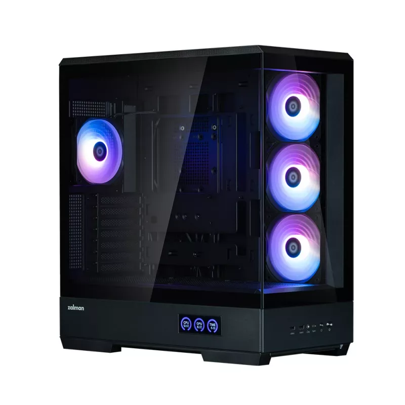 Κουτί υπολογιστή Zalman P50 DS μαύρο Midi Tower
