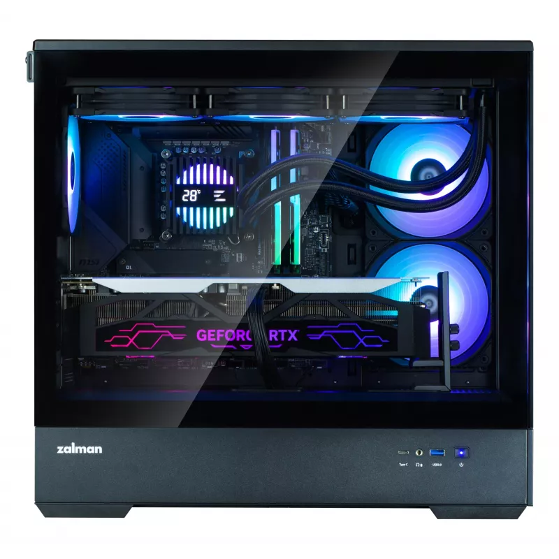 Κουτί υπολογιστή Zalman P30 μαύρο V2 Mini Tower