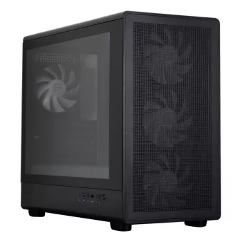 Κουτί υπολογιστή M5 μαύρο mATX Mini Tower μαύρο