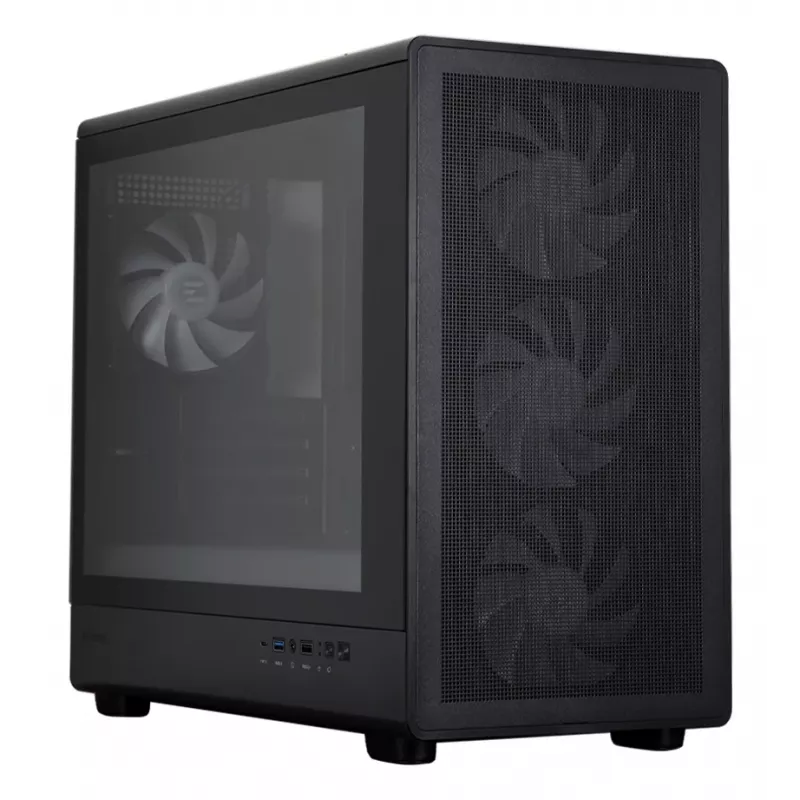 Κουτί υπολογιστή M5 μαύρο mATX Mini Tower μαύρο