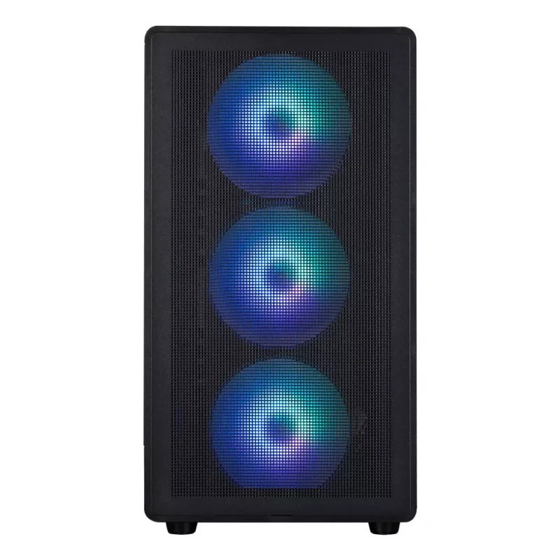 Κουτί υπολογιστή M5 μαύρο mATX Mini Tower μαύρο