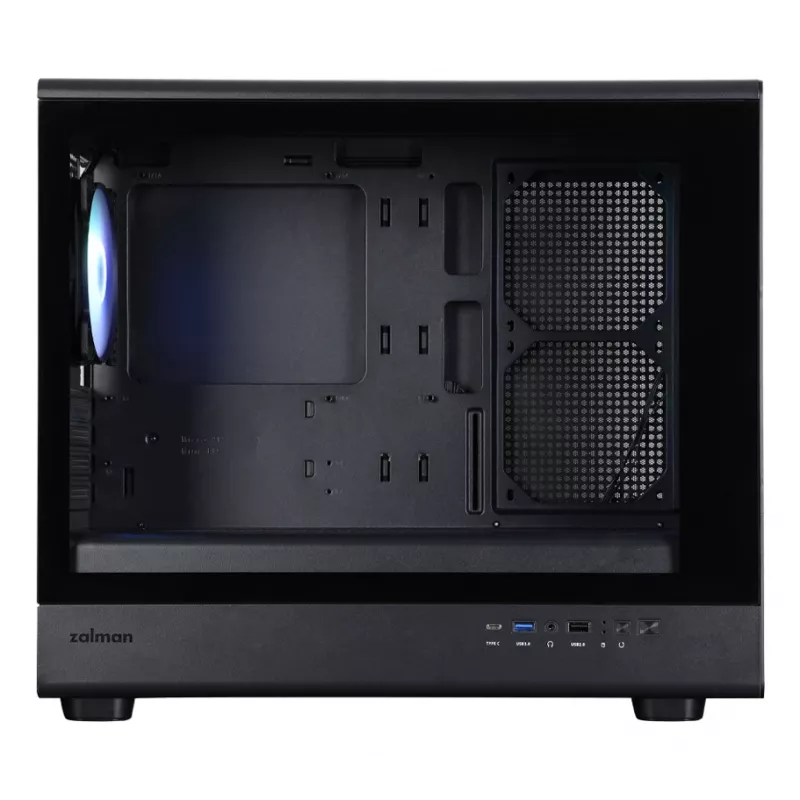 Κουτί υπολογιστή M5 μαύρο mATX Mini Tower μαύρο