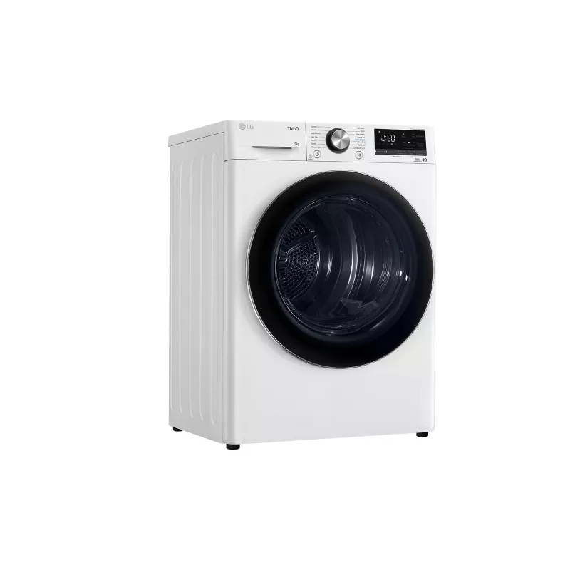 LG RH90V9AV2N στεγνωτήριο ρούχων ελεύθερης τοποθέτησης μπροστινής φόρτωσης 9 kg λευκό