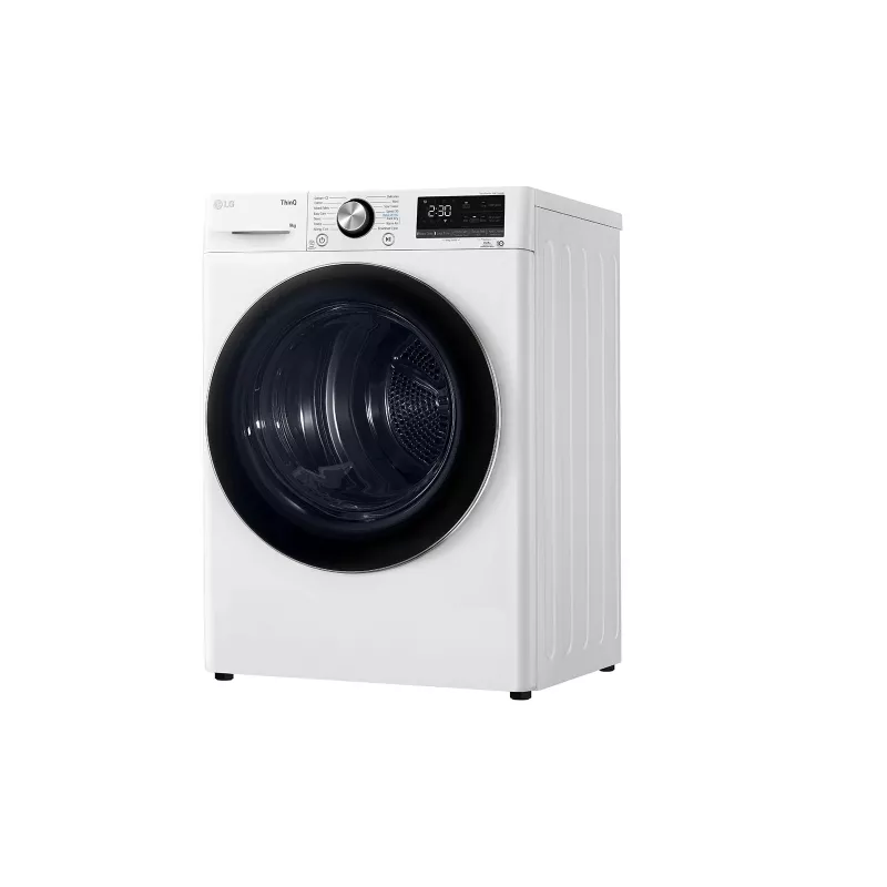 LG RH90V9AV2N στεγνωτήριο ρούχων ελεύθερης τοποθέτησης μπροστινής φόρτωσης 9 kg λευκό