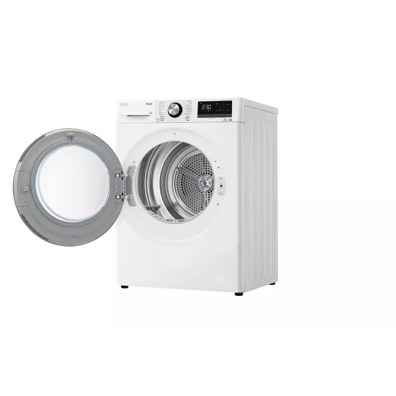 LG RH90V9AV2N στεγνωτήριο ρούχων ελεύθερης τοποθέτησης μπροστινής φόρτωσης 9 kg λευκό