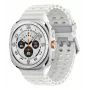 Samsung Galaxy Watch Ultra 3,81 cm (1,5 ίντσες) AMOLED 47 mm Ψηφιακό 480 x 480 Pixel Οθόνη αφής 4G Λευκό WLAN GPS (δορυφορικό)