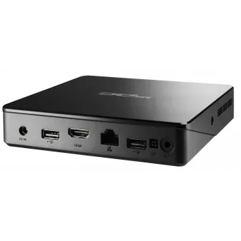 Shuttle XPC nano NS02EV2 Rockchip RK3368 2 GB DDR3L-SDRAM 16 GB eMMC Android 8.1 Nettop Mini PC Μαύρο