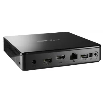 Shuttle XPC nano NS02EV2 Rockchip RK3368 2 GB DDR3L-SDRAM 16 GB eMMC Android 8.1 Nettop Mini PC Μαύρο