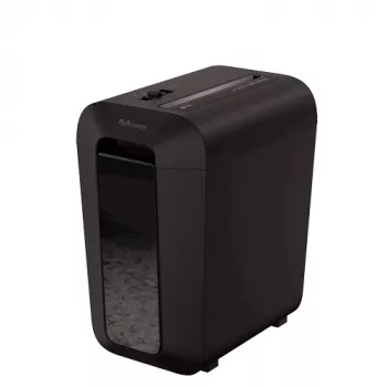Fellowes LX65 Καταστροφέας εγγράφων σταυρωτή κοπή 4 cm μαύρο