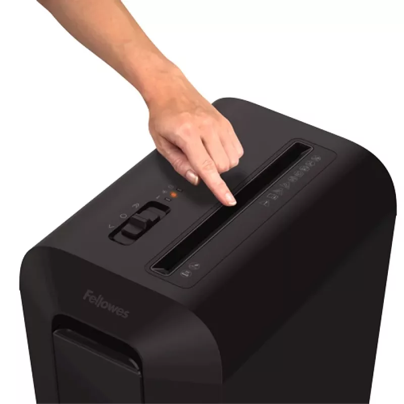 Fellowes LX65 Καταστροφέας εγγράφων σταυρωτή κοπή 4 cm μαύρο