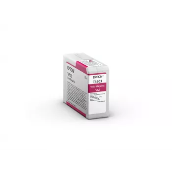 Epson μεμονωμένη συσκευασία magenta T850300, Vivid Magenta, μελάνη pigment, 80 ml, 1 τεμ.