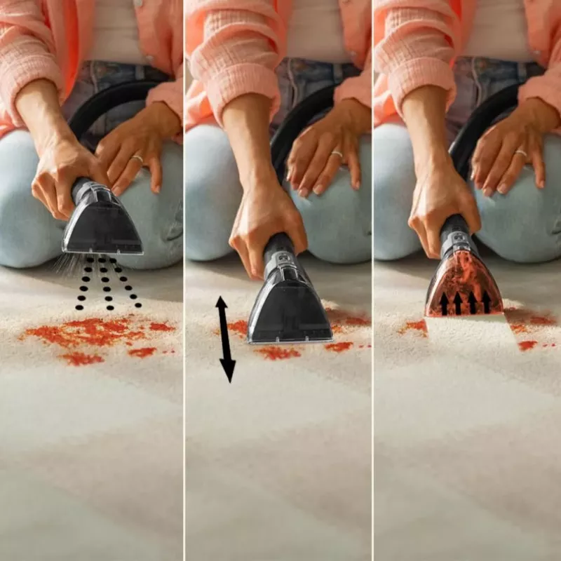 Bissell SpotClean C9 Pro μηχανή καθαρισμού χαλιών συσκευή χειρός μαύρο