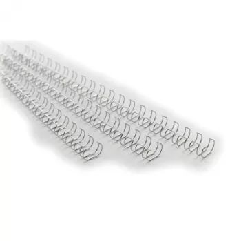 GBC σύρματα βιβλιοδεσίας MultiBind 6 mm, ασημί, 130 φύλλα, A4, 172 mm, 81 mm, 100 τεμ.