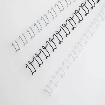 GBC δακτύλιοι βιβλιοδεσίας MultiBind 10mm, μαύρο, 130 φύλλα, A4, 220 mm, 104 mm, 100 τεμ.