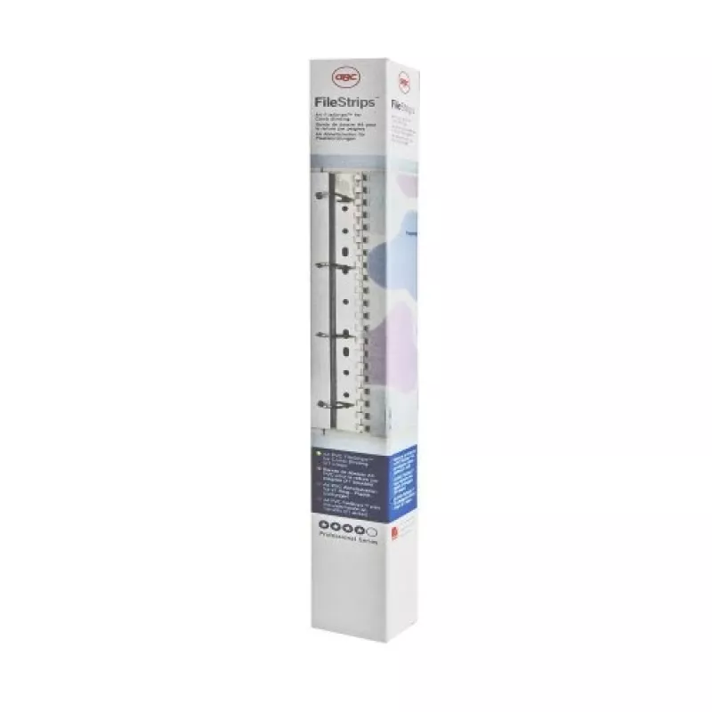 GBC Filestrip WireBind & ClickBind PVC, λευκό, πολυβινυλοχλωρίδιο (PVC), A4, 245 g, 100 τεμ., Αίγυπτος