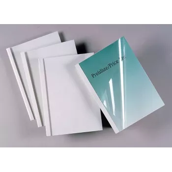 GBC ThermaBind-standard θήκες A4 12 mm, A4, PVC, λευκό, 110 φύλλα, 1,2 cm, 124 mm