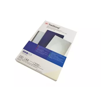 Εξώφυλλα βιβλιοδεσίας GBC ibiStol A4, λευκό ματ, 350 g/m²