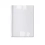 Θερμοφάκελοι βιβλιοδεσίας GBC LeatherGrain 3 mm λευκό (100), A4, PVC, διαφανές, λευκό, ματ, 30 φύλλα, 3 mm