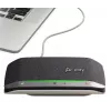 HP Poly Sync 20 USB-A Speakerphone, PC, Ασημί, 0,715 m, IP64, Windows 10, Windows 11, MacOS
