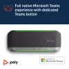 HP Poly Sync 40+ Πιστοποιημένο Speakerphone για Microsoft Teams USB-A USB-C +Προσαρμογέας BT700 USB-A