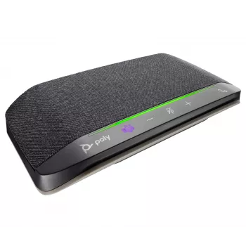 HP Poly Sync 10 Πιστοποιημένο Speakerphone για Microsoft Teams, PC, Ασημί, 0,715 m, IP64, Windows 10, Windows 11, MacOS