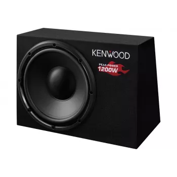 Kenwood KSC-W1200B Υπογούφερ Αυτοκινήτου Προεγκατεστημένο Υπογούφερ 300 W