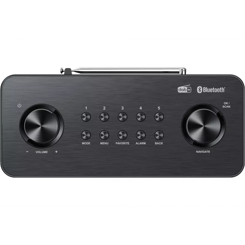 Kenwood CR-ST80DAB-B Ραδιόφωνο Προσωπικό Ψηφιακό Μαύρο