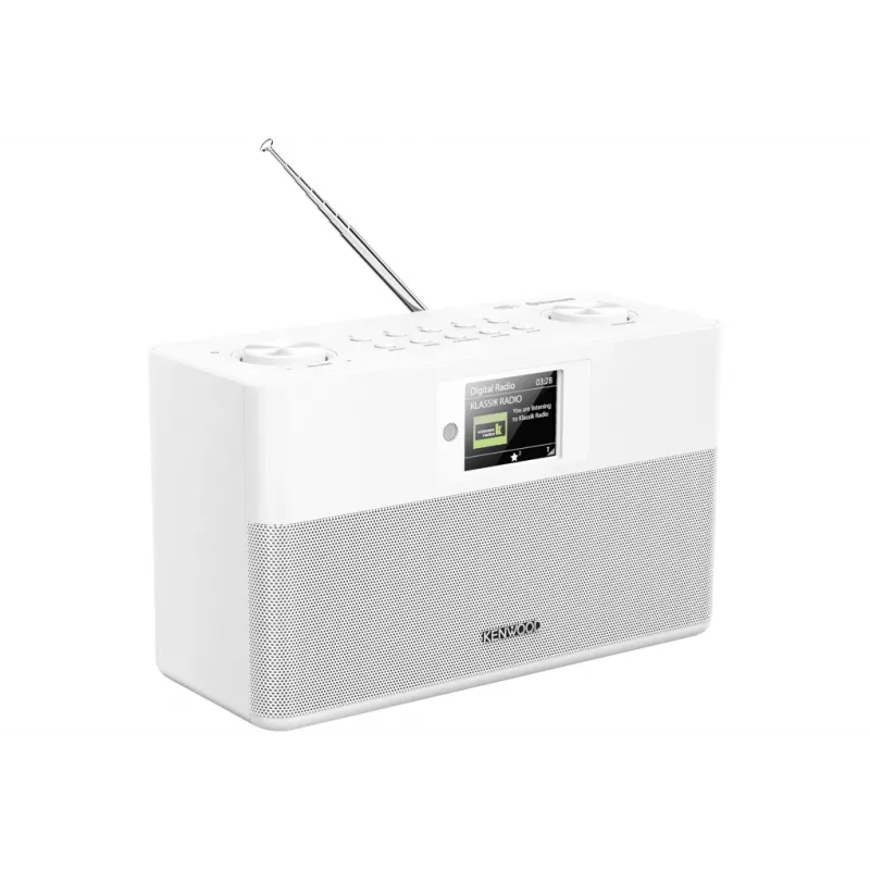 Kenwood CR-ST80DAB-W Ραδιόφωνο Προσωπικό Ψηφιακό Λευκό