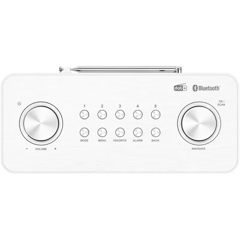 Kenwood CR-ST80DAB-W Ραδιόφωνο Προσωπικό Ψηφιακό Λευκό