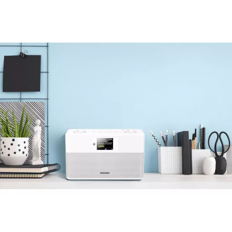 Kenwood CR-ST80DAB-W Ραδιόφωνο Προσωπικό Ψηφιακό Λευκό