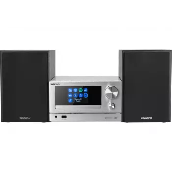 Kenwood M-7000S Μίνι Σύστημα Ήχου Σπιτιού 30 W Ασημί