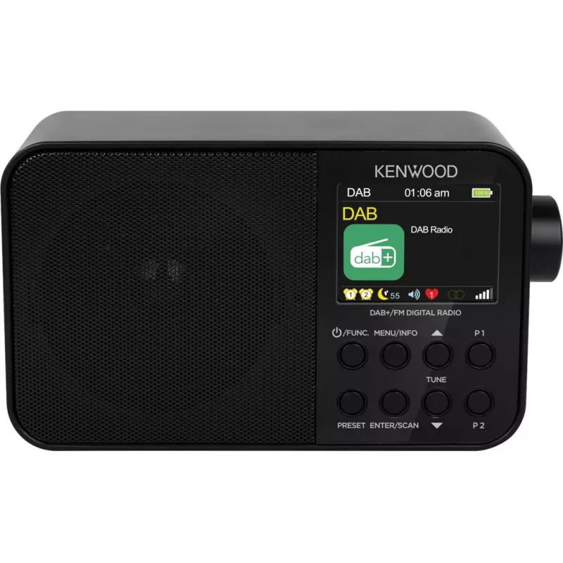 Kenwood CR-M30DAB-B φορητό ψηφιακό ραδιόφωνο μαύρο