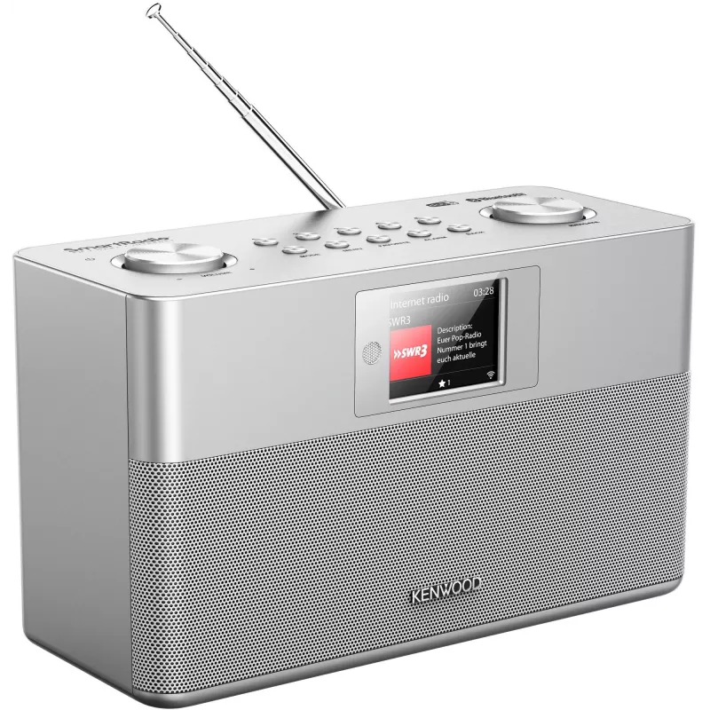 Kenwood CR-ST100S-S ραδιόφωνο internet ψηφιακό ασημί