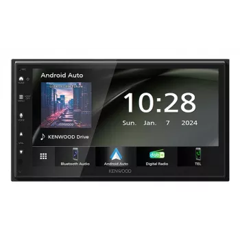 Kenwood DMX6523DABS δέκτης πολυμέσων αυτοκινήτου μαύρο Wi-Fi Bluetooth