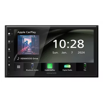 Kenwood DMX6523DABS δέκτης πολυμέσων αυτοκινήτου μαύρο Wi-Fi Bluetooth