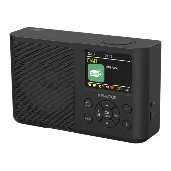 Kenwood CR-M33DAB φορητό ψηφιακό ραδιόφωνο μαύρο