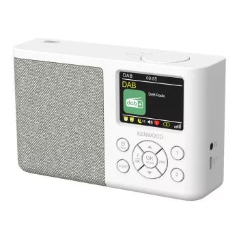Kenwood CR-M33DAB ραδιόφωνο φορητό ψηφιακό λευκό
