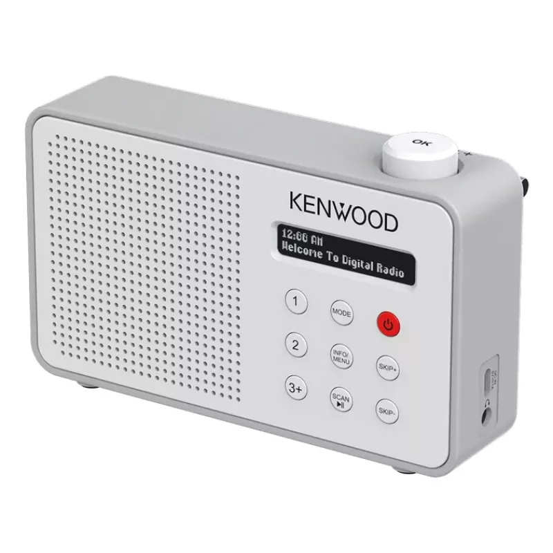 Kenwood CR-M25DAB-W ραδιόφωνο φορητό ψηφιακό λευκό