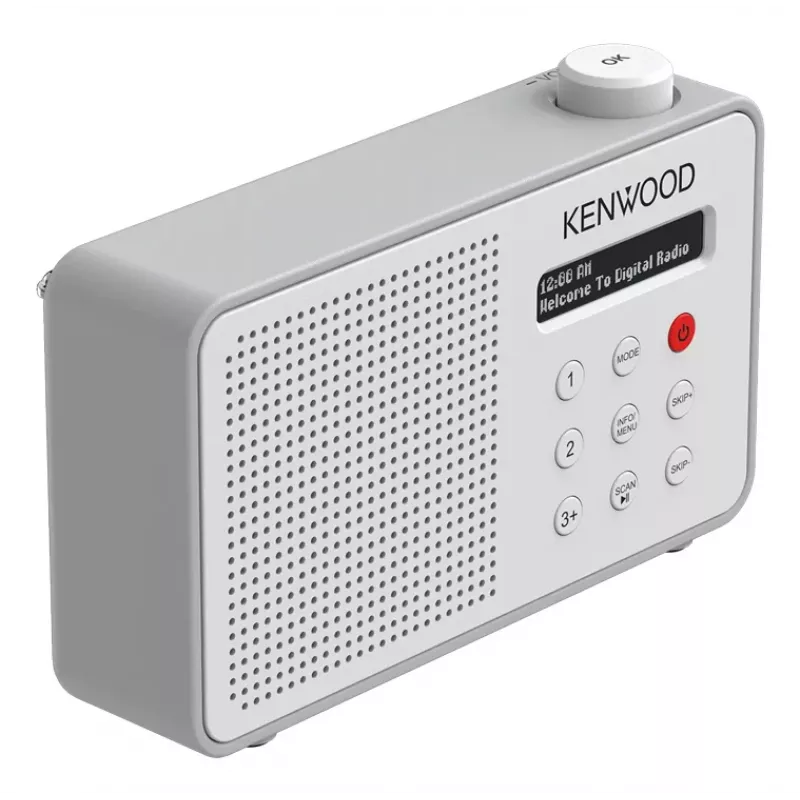 Kenwood CR-M25DAB-W ραδιόφωνο φορητό ψηφιακό λευκό