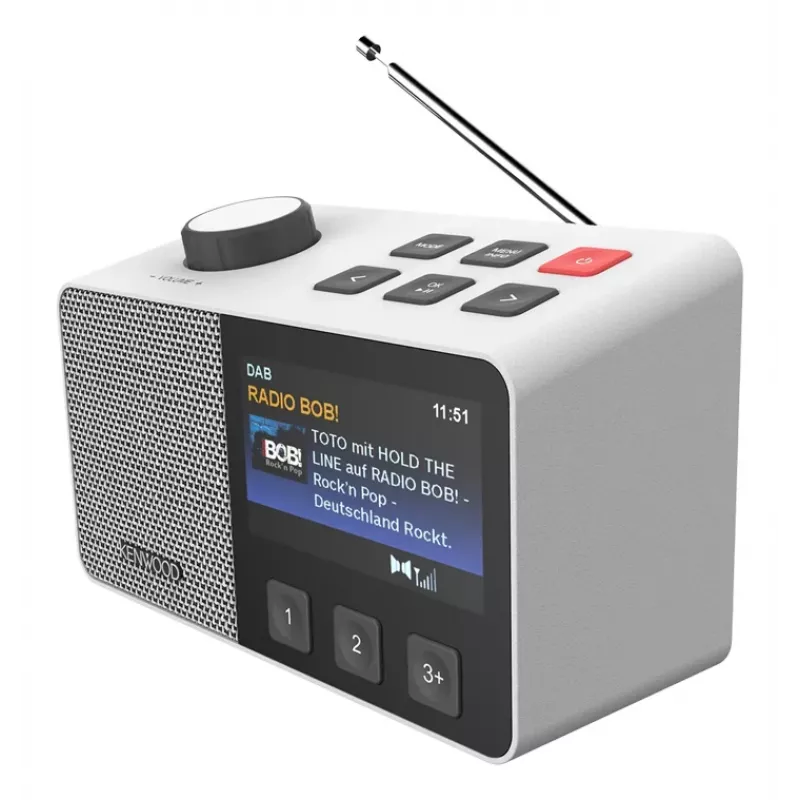 Kenwood CR-M70DAB-W φορητό ψηφιακό ραδιόφωνο λευκό