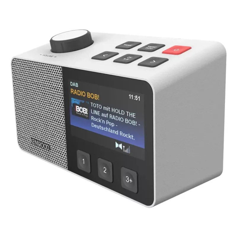 Kenwood CR-M70DAB-W φορητό ψηφιακό ραδιόφωνο λευκό