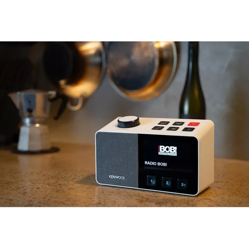 Kenwood CR-M70DAB-W φορητό ψηφιακό ραδιόφωνο λευκό