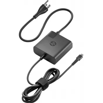 HP 65W τροφοδοτικό USB-C, εσωτερικού χώρου, AC, μαύρο