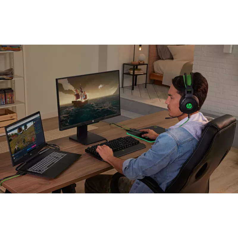 HP Pavilion Gaming πληκτρολόγιο 800, Full-size (100%), ενσύρματο, USB, μηχανικό, μαύρο