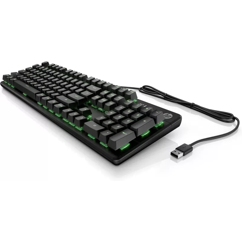 HP Pavilion Gaming πληκτρολόγιο 550, Full-Size (100%), ενσύρματο, USB, LED, μαύρο