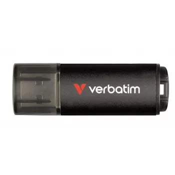 Verbatim V200 Metal USB-Stick 64GB, 64 GB, USB Type-A, 3.2 Gen 1 (3.1 Gen 1), 200 MB/s, καπάκι, μαύρο