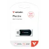 Verbatim Plectra USB-C Flash-Laufwerk μαύρο 64GB