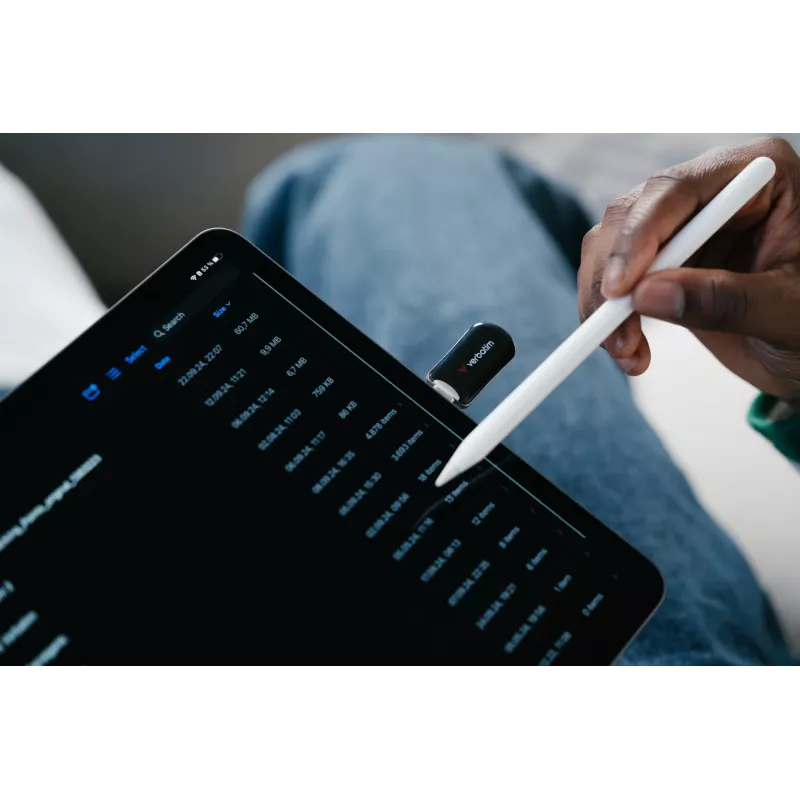 Verbatim Plectra USB-C Flash-Laufwerk μαύρο 64GB