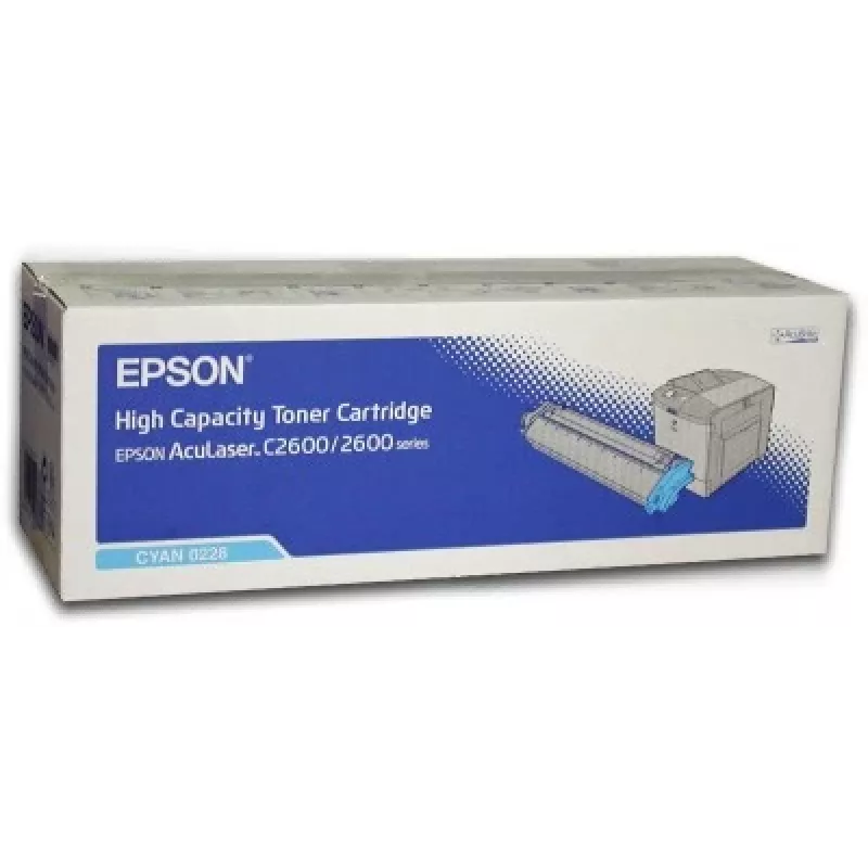 Epson AL-C2600 τόνερ κυανό 5k, 5000 σελίδες, κυανό, 1 τεμ.